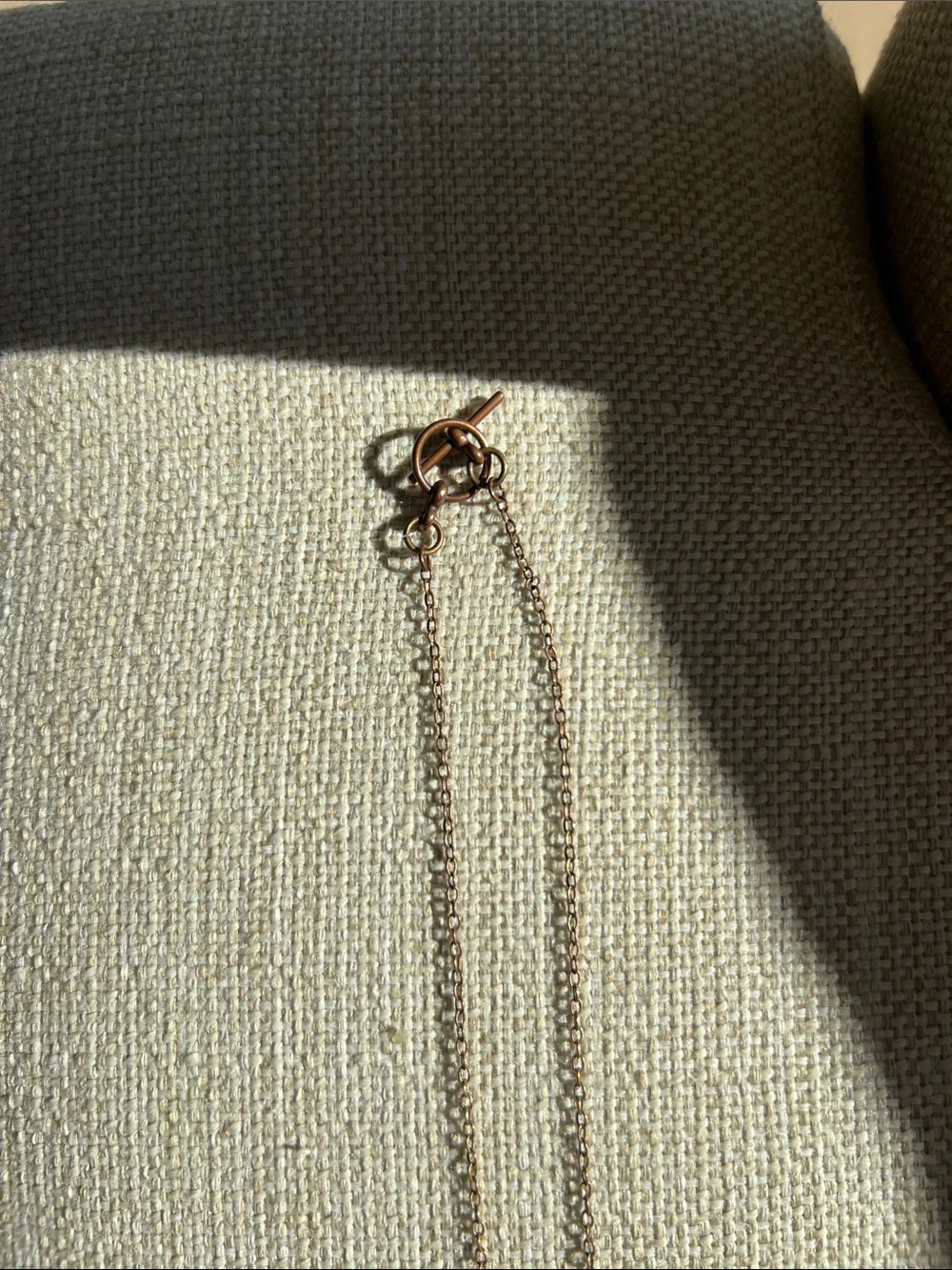 Delicate Crescent Moon Pendant Necklace - Rose Gold
